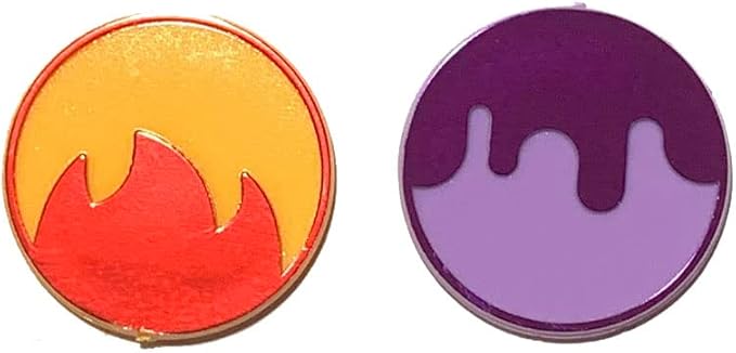 Pokemon - Poison and Burn Counter - 2023 - Scarlet Violet