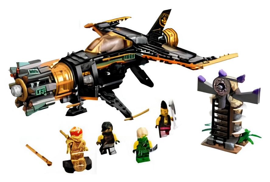 LEGO Ninjago 71736 Cole's Boulder Chase