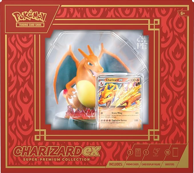 Pokémon Karmesin & Purpur Glurak-ex Super-Premium-Kollektion (deutsch)