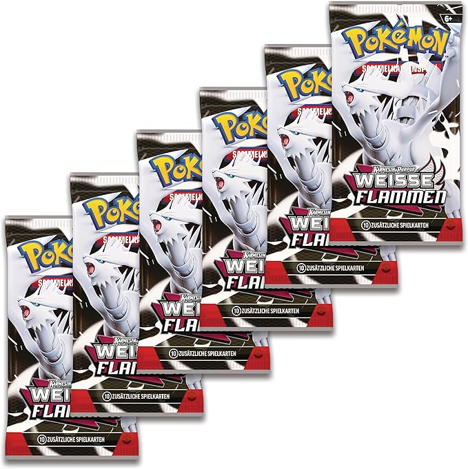 Pokémon Karmesin & Purpur Weiße Flammen Booster Bundle (deutsch)