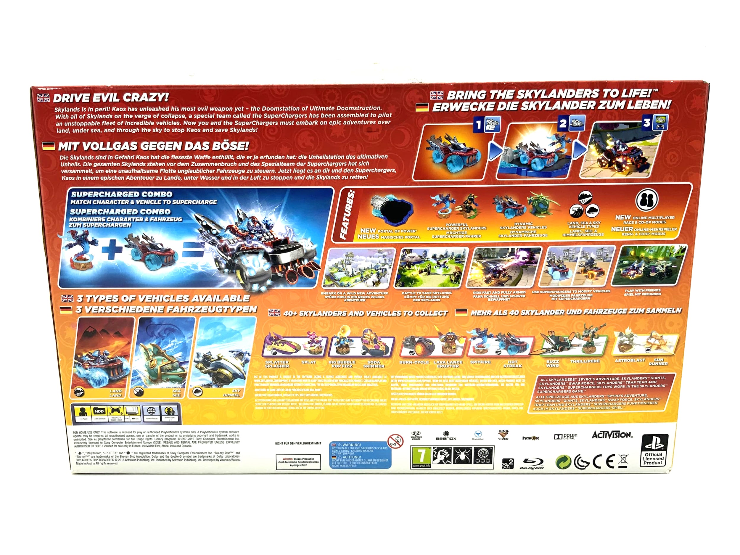 Skylanders Superchargers Starter Set for Playstation 3 starter pack PS3