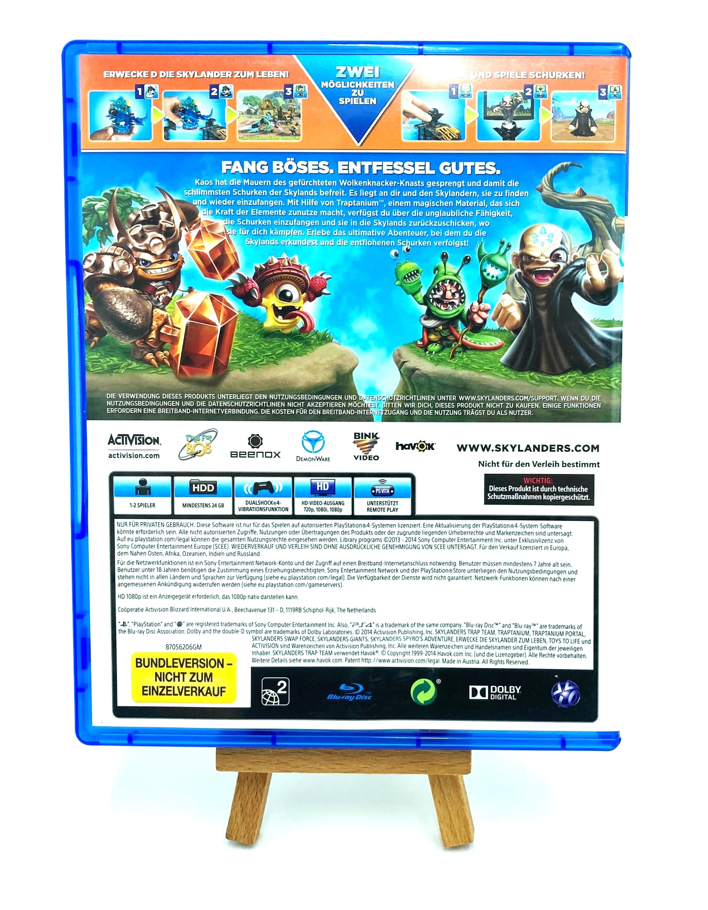 Skylanders Trap Team Spiel für Sony Playstation 4 PS4
