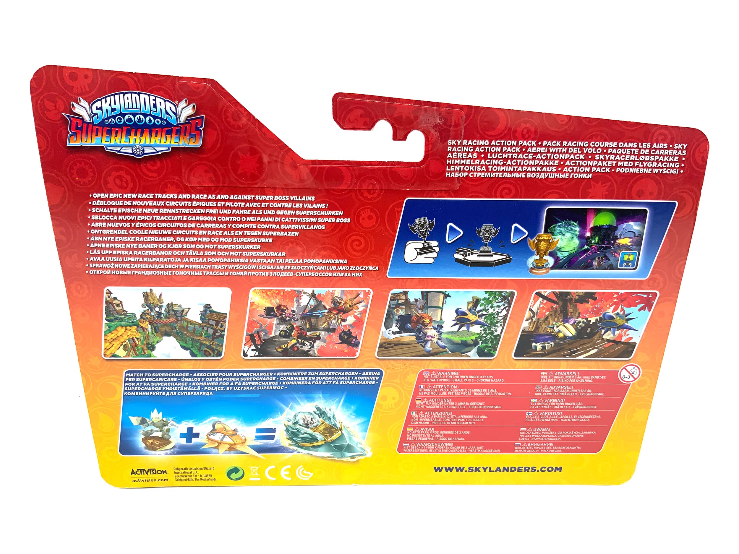 Skylanders Superchargers Legendary Sky Racing Action Pack Astroblast in OVP