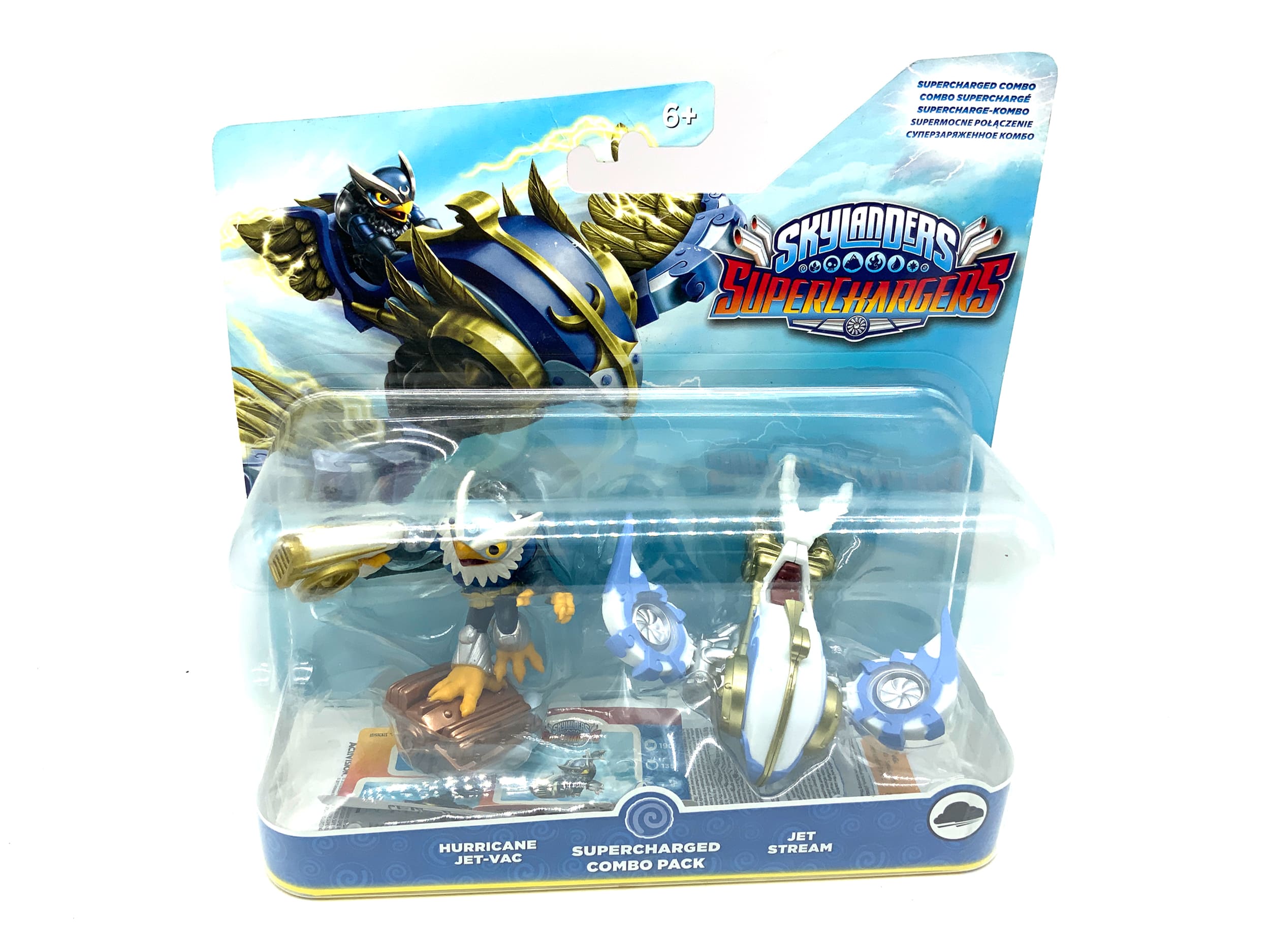 Skylanders Superchargers Supercharged Combo Pack Jet-Vac & Jet Stream in OVP