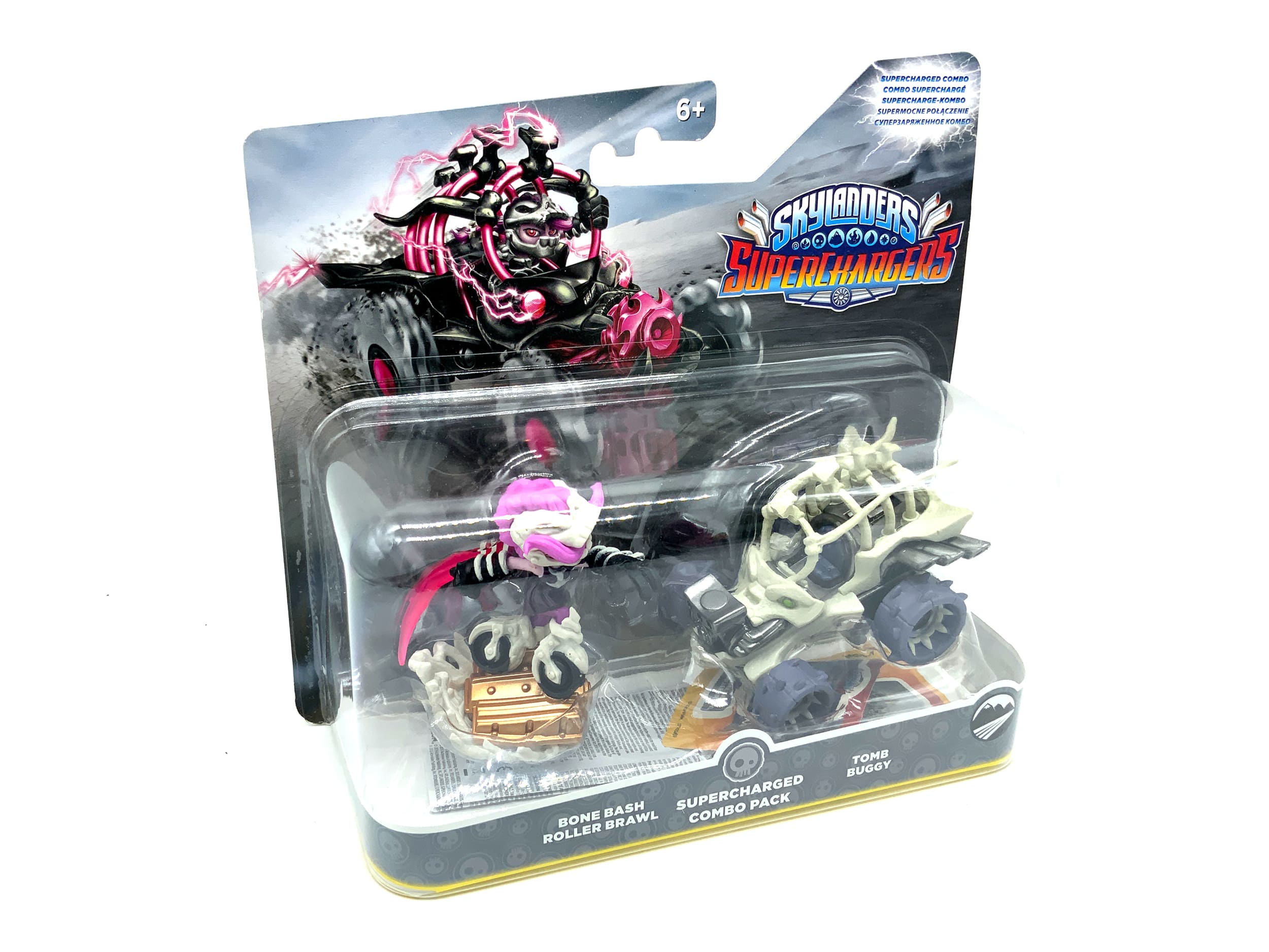 Skylanders Superchargers Supercharged Combo Pack Bone Bash Roller Brawl in OVP