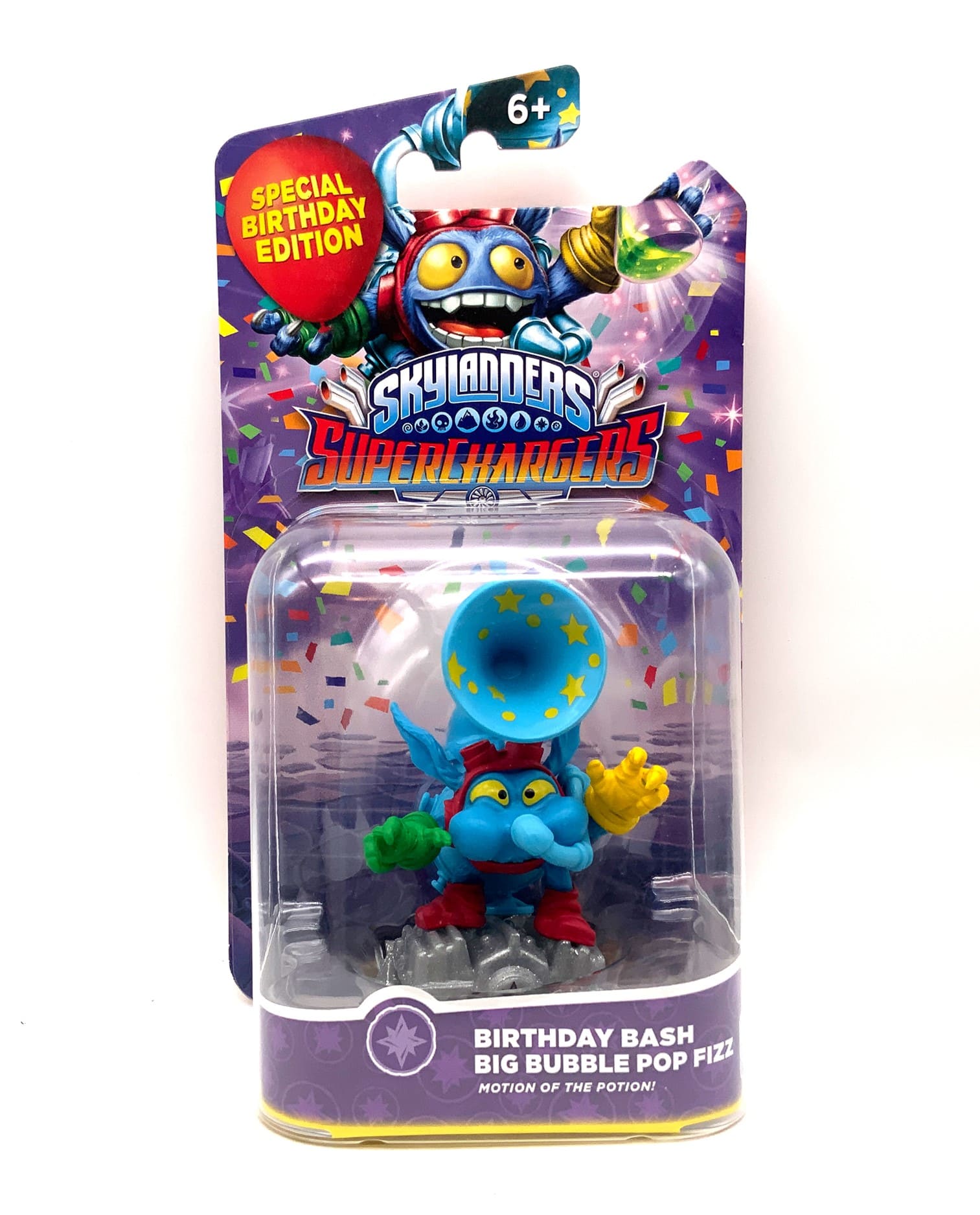 Skylanders Superchargers Birthday Bash Big Bubble Pop Fizz in OVP