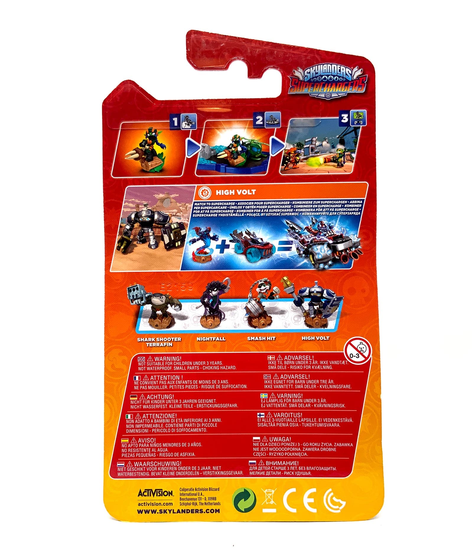 Skylanders Superchargers High Volt Copper Patina Chase Variante in OVP