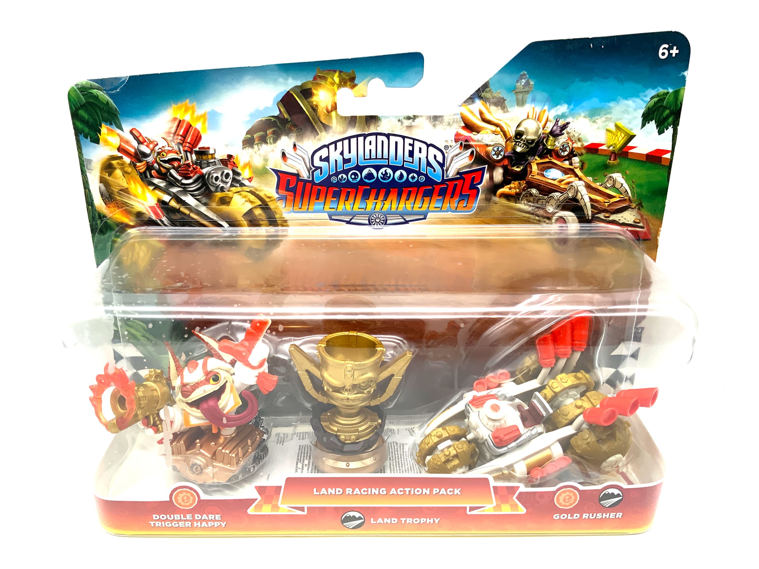 Skylanders Superchargers Land Racing Action Pack OVP Double Dare Trigger Happy