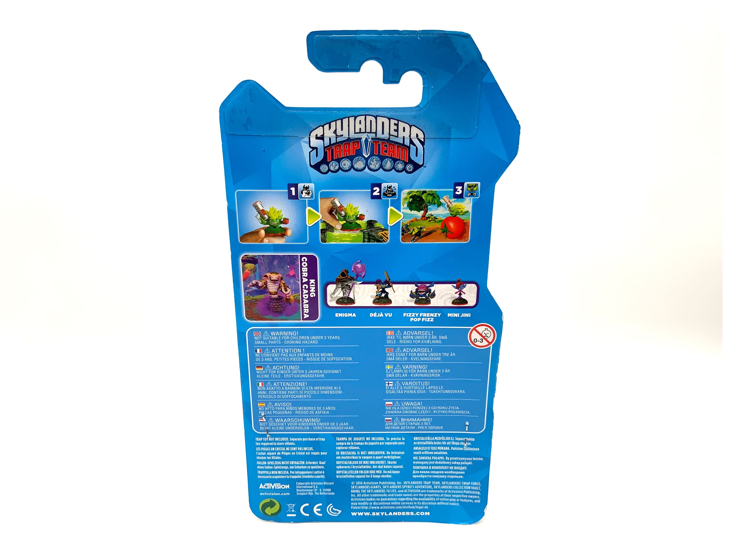 Skylanders Trap Team Figur King Cobra Cadabra in OVP