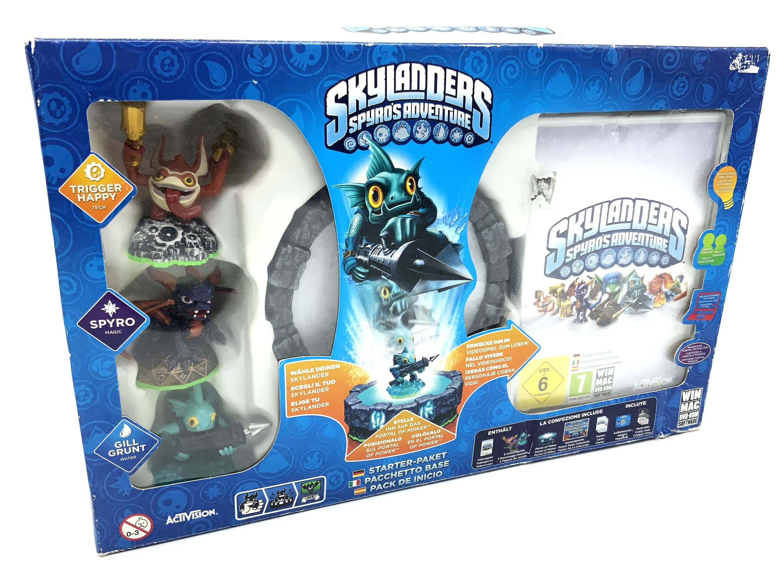 Skylanders Spyros Adventure Starter Set Windows / MAC OS starter Pack DVD CD Rom