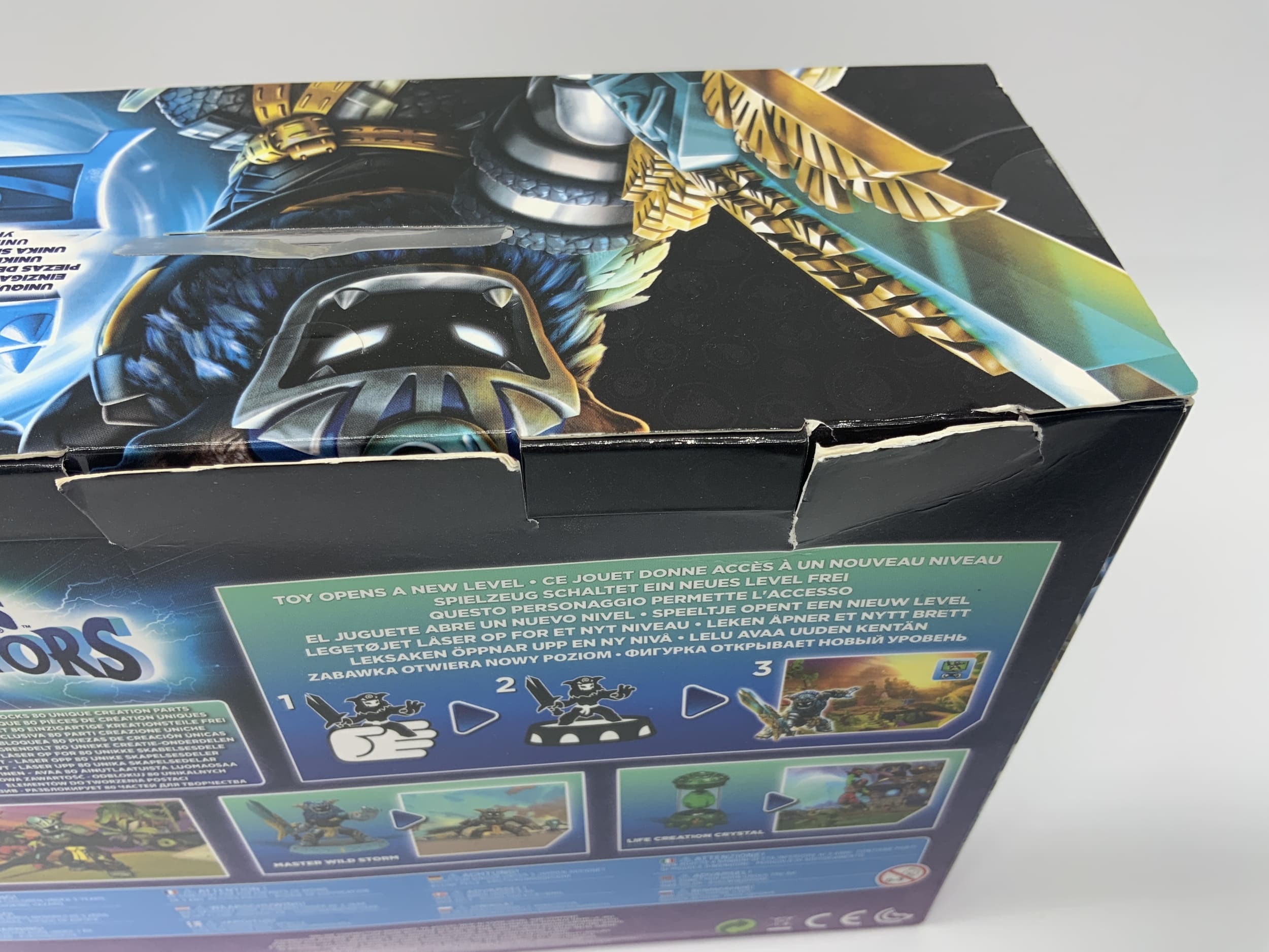 Pack de niveaux Skylanders Imaginators Cursed Tiki Temple dans son emballage d'origine avec Master Wildstorm