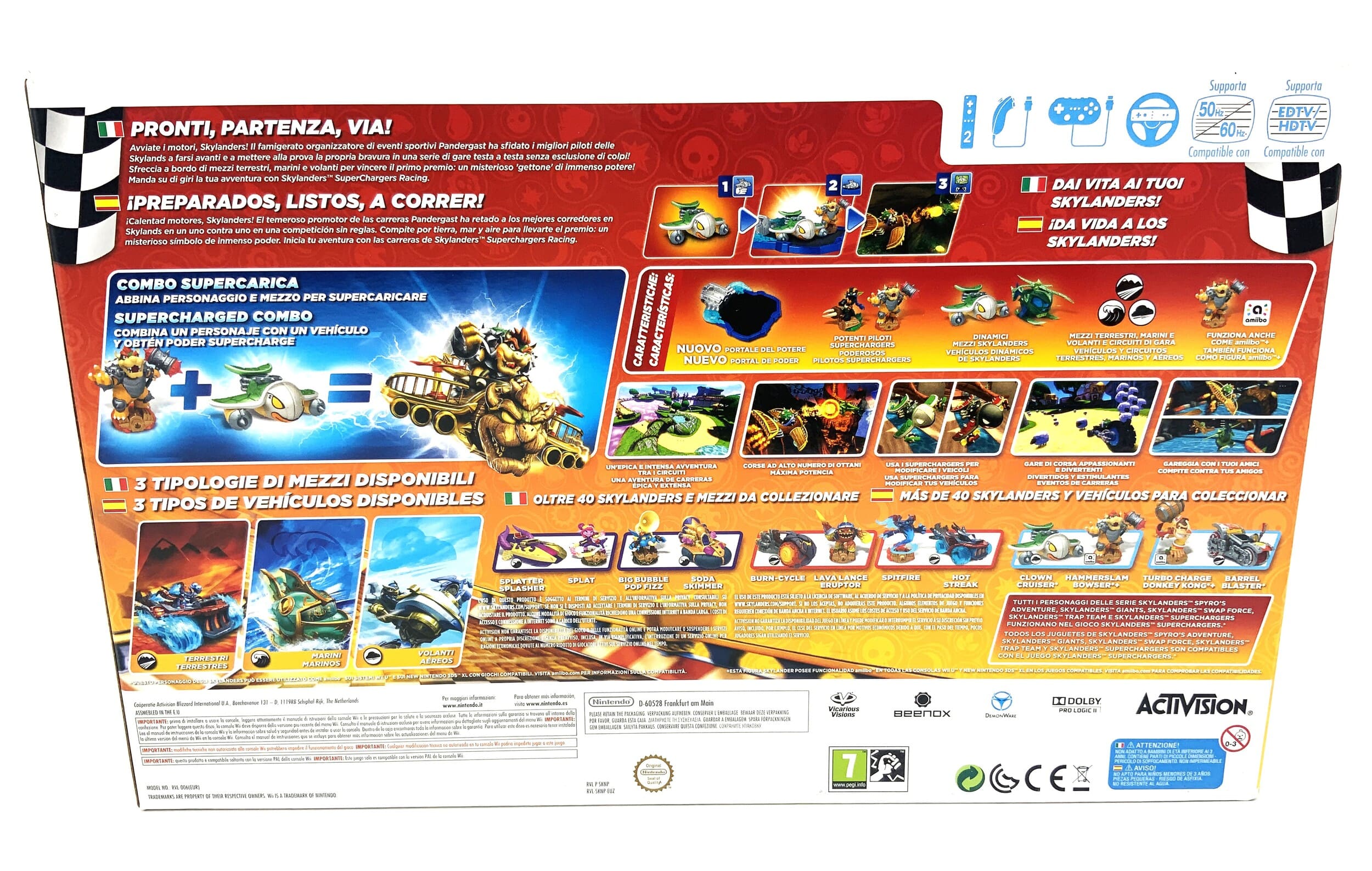 Skylanders Superchargers Starter Pack Nintendo Wii starter set