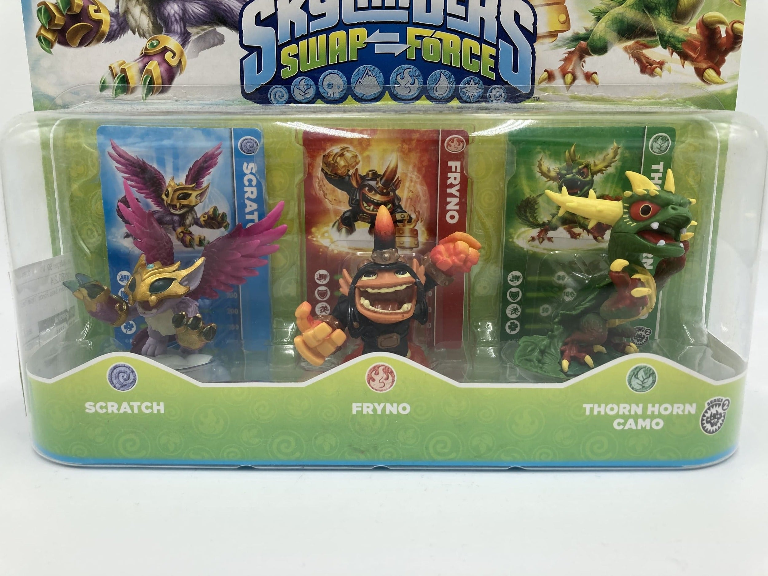 Skylanders Swap Force 3-pack Scratch Fryno Camo new and in original packaging