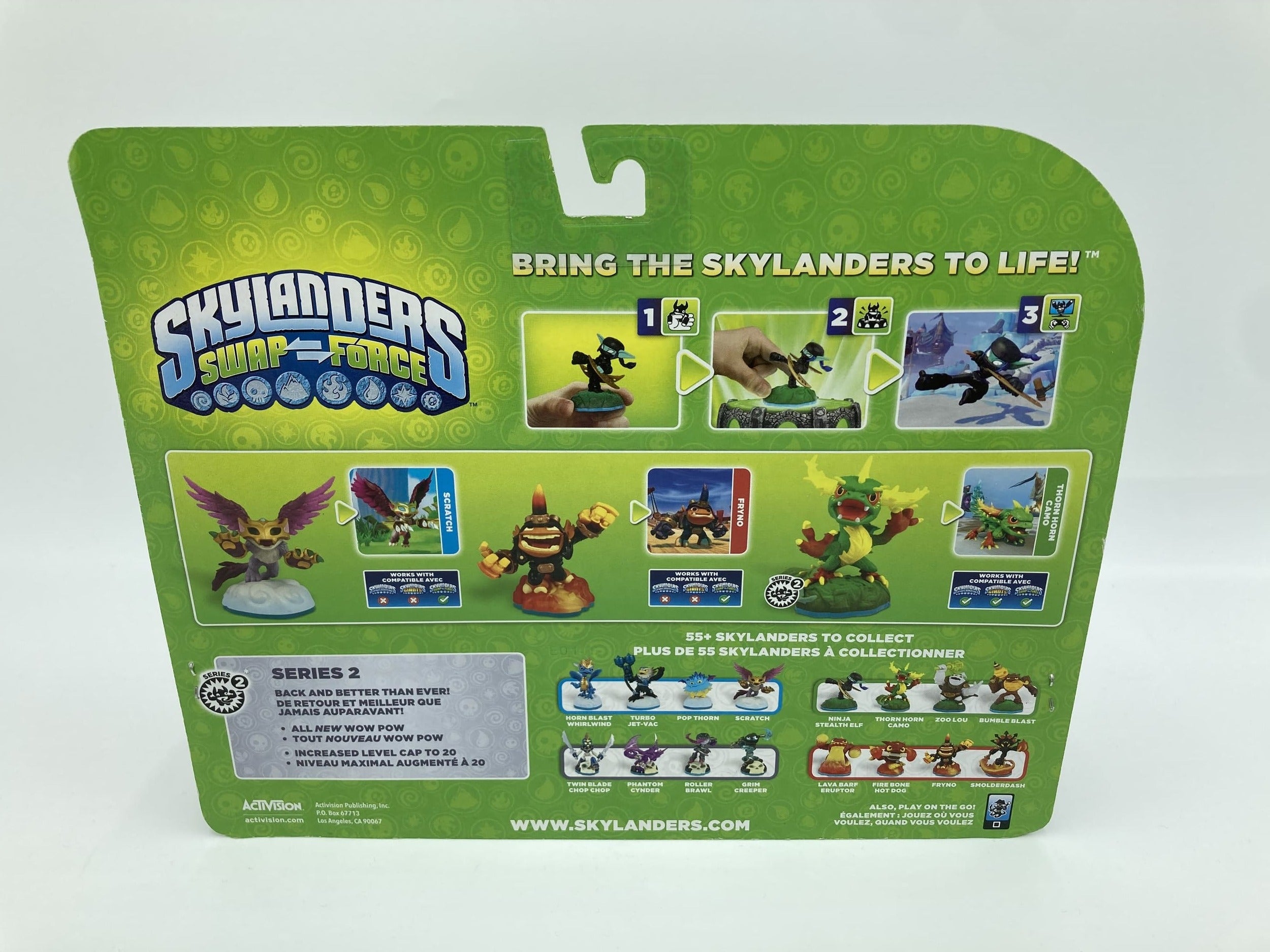 Skylanders Swap Force 3-pack Scratch Fryno Camo new and in original packaging
