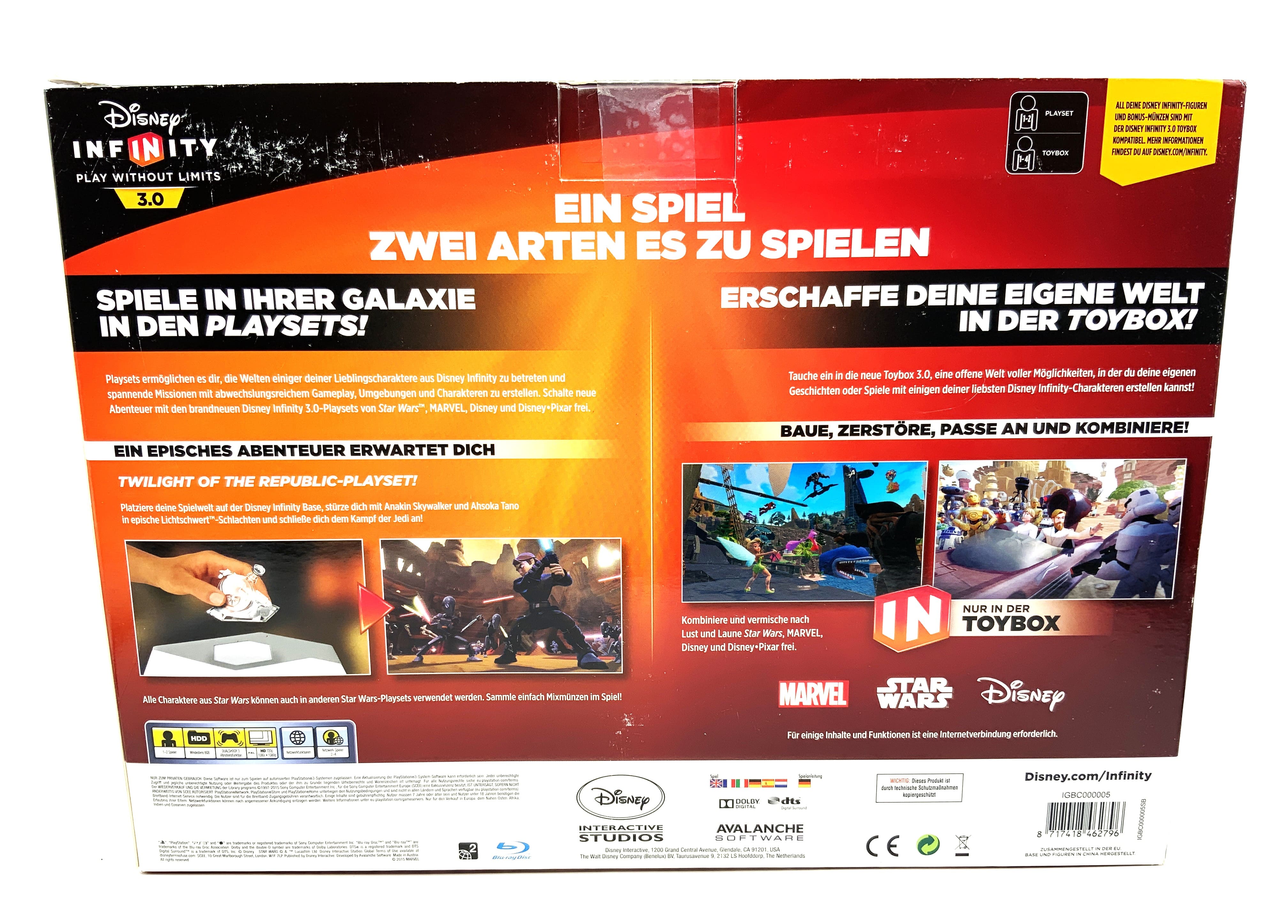 Disney Infinity 3.0 Starter Set for Playstation 3 starter pack PS3 Star Wars