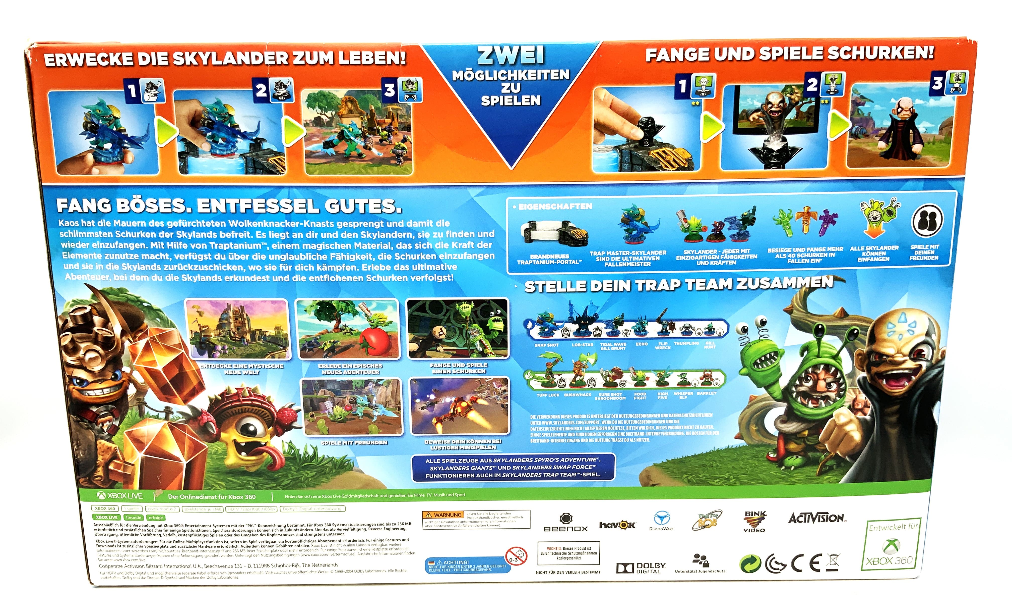 Skylanders Trap Team Starterset für Xbox 360 starter Pack