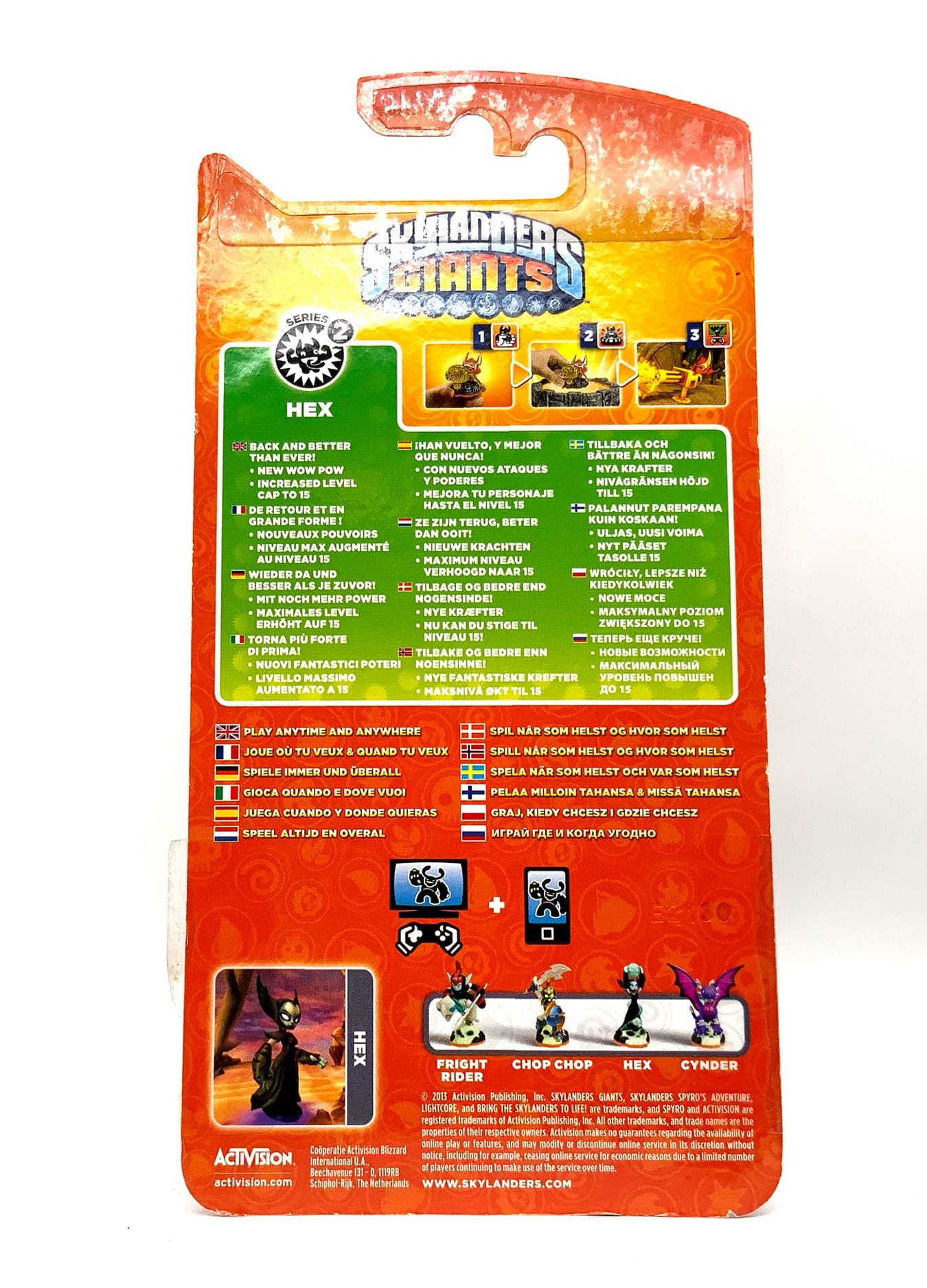 Skylanders Giants Hex in OVP
