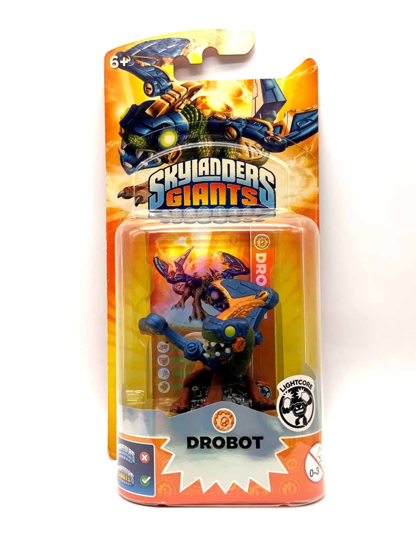 Skylanders Giants Lightcore Drobot in OVP