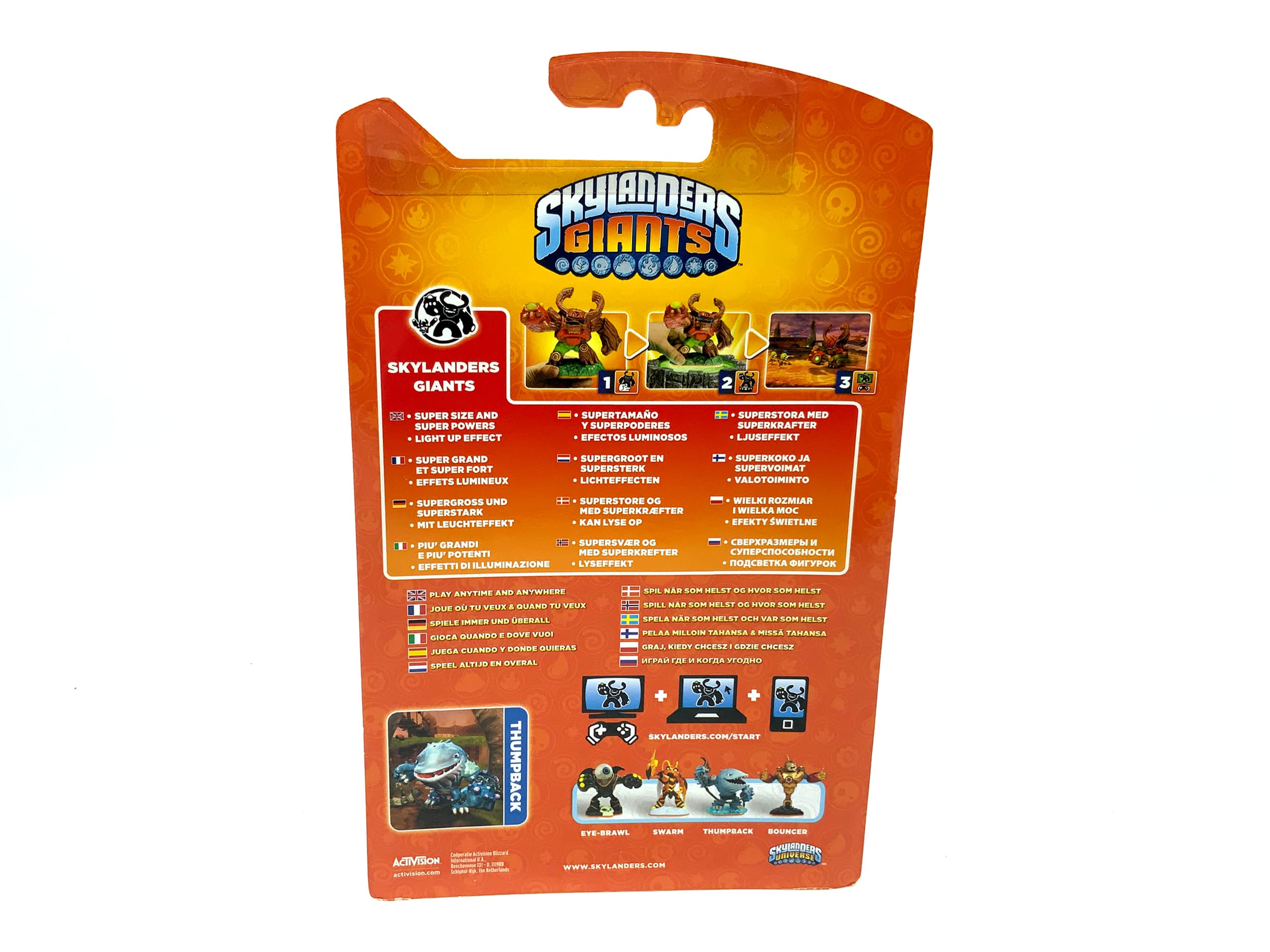 Skylanders Giants Thumpback in OVP