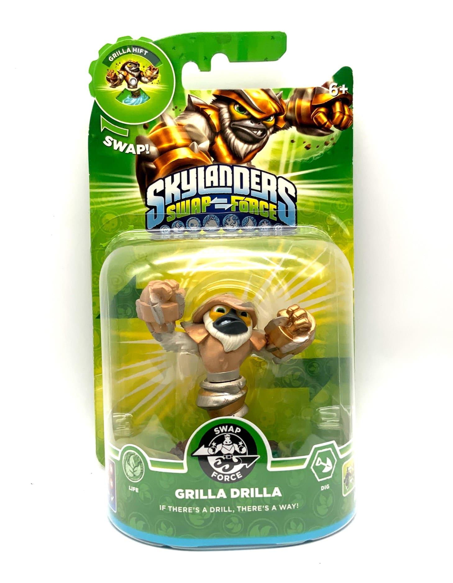 Skylanders Swap Force Grilla Drilla in OVP