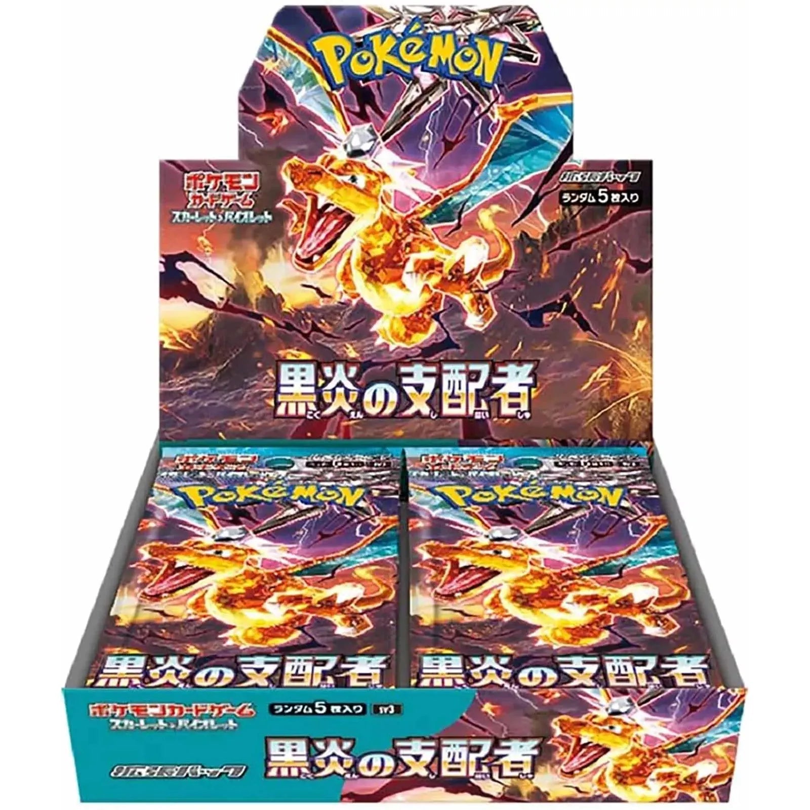 Pokémon Ruler of the Black Flame (sv3) Display (Japanese)