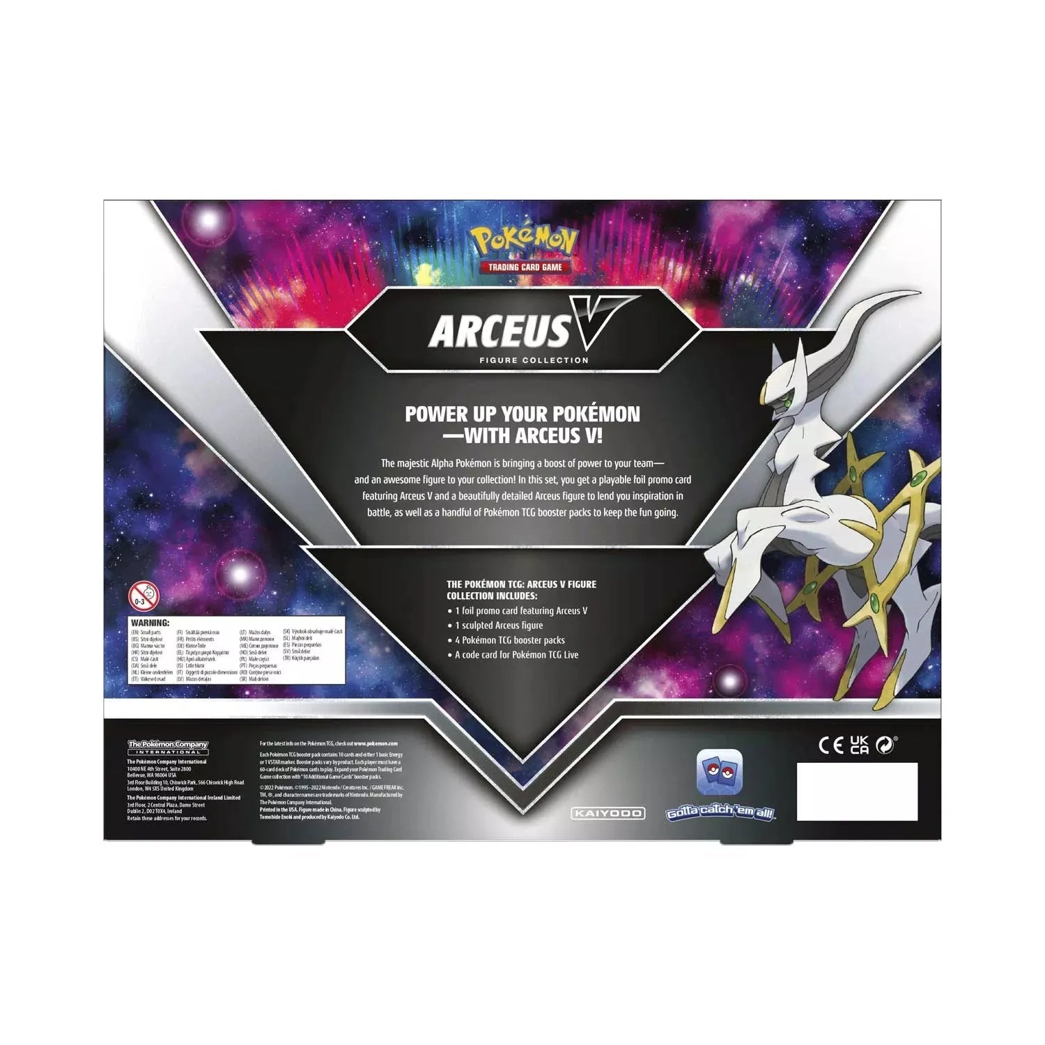 Collection de figurines Pokémon Arceus V (anglais)