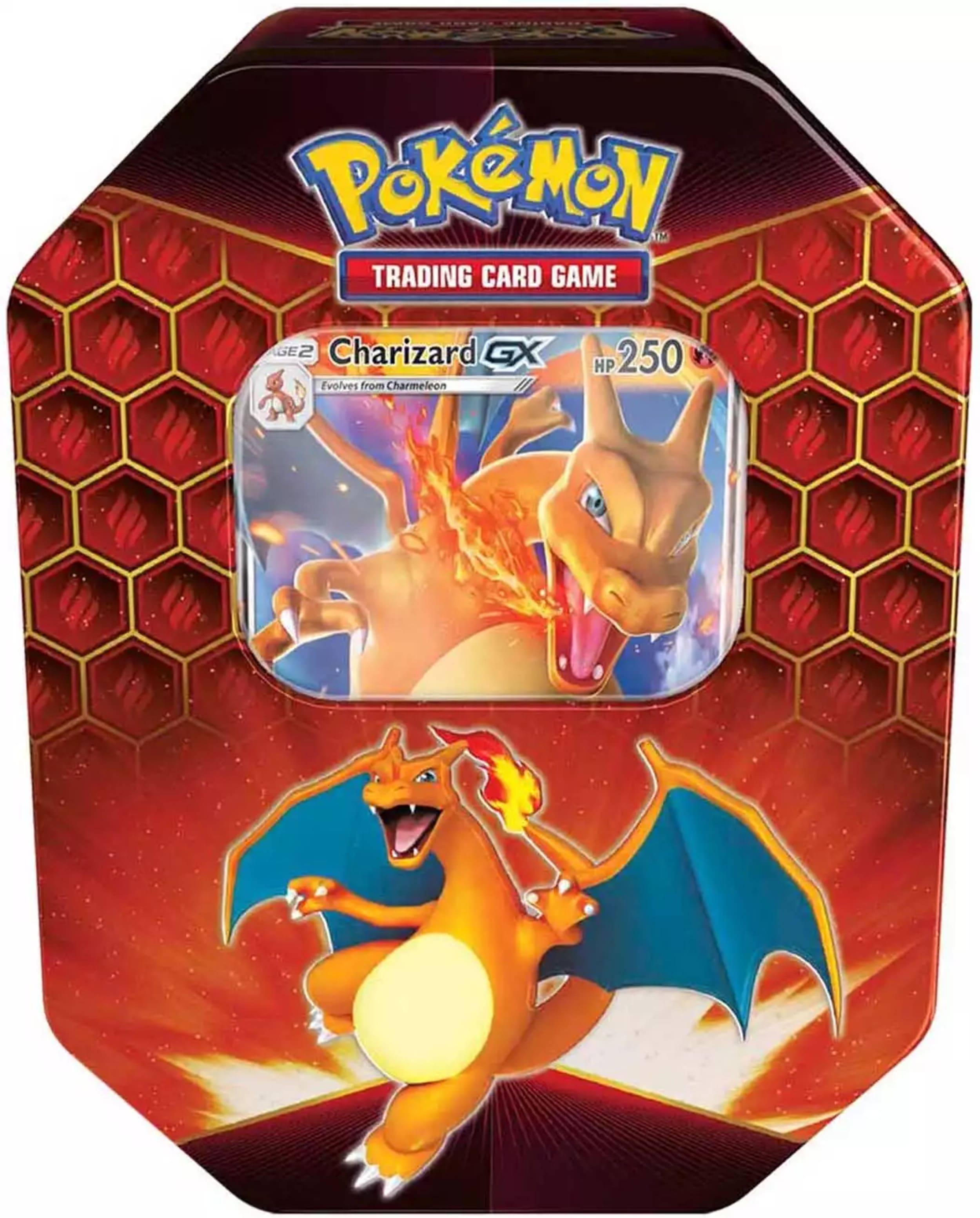 Pokémon Sun & Moon Hidden Fates Tin Charizard (English)
