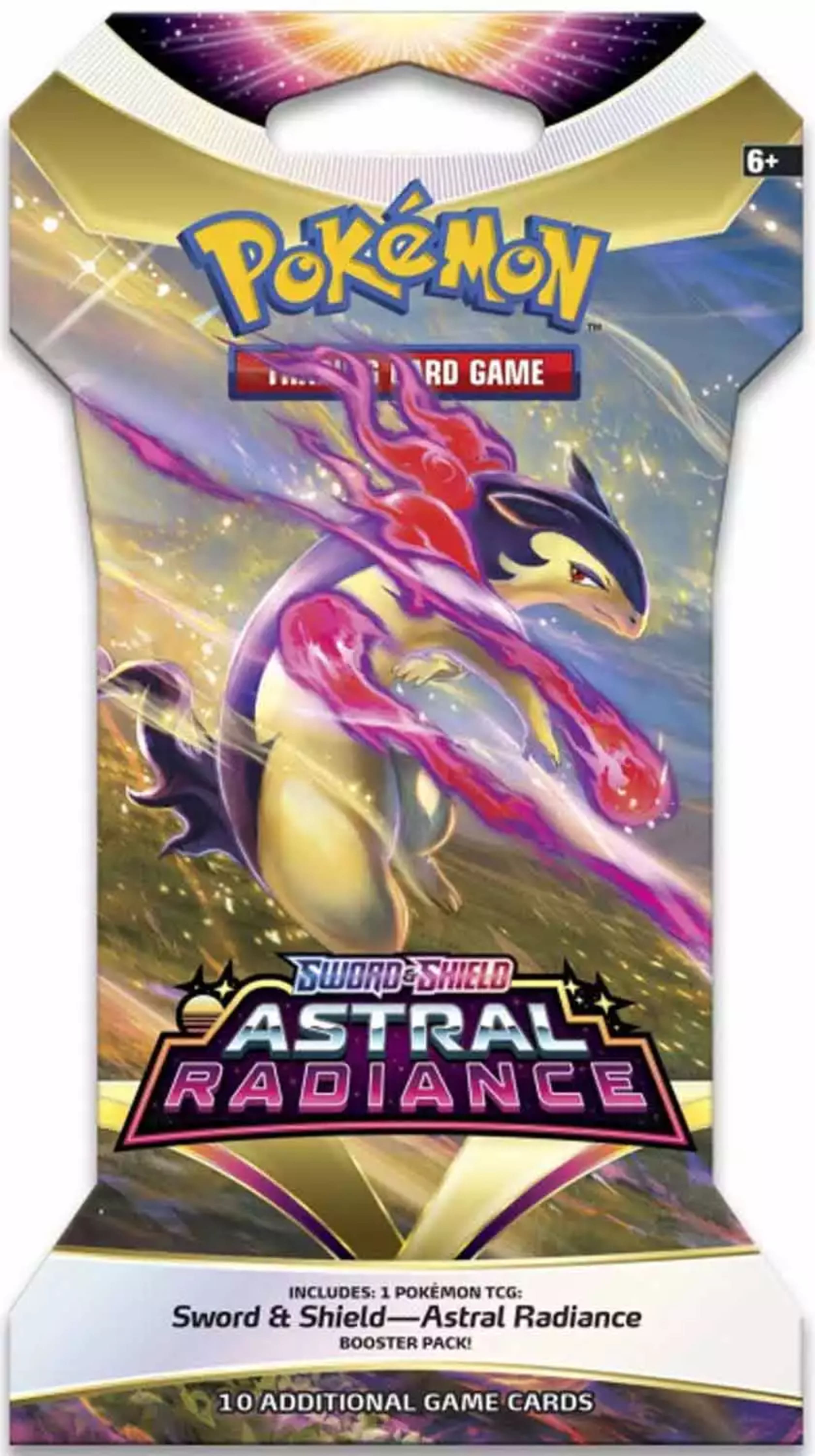 Booster à manches Pokémon Épée et Bouclier Astral Radiance (anglais)