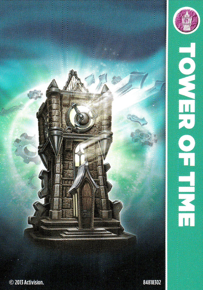 Skylanders Swap Force Tower of Time Karte