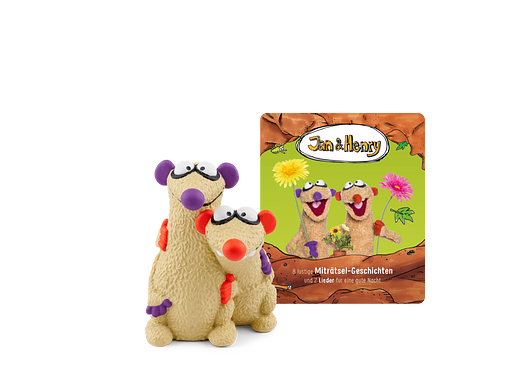 Tonie Figures Jan & Henry 8 Puzzles and 2 Songs Audio Figure for Toniebox