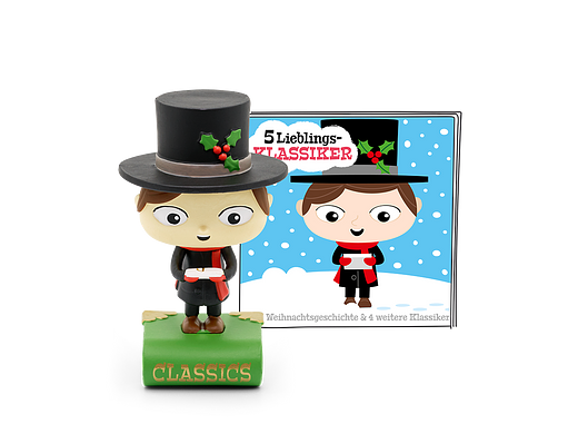 Figurines audio Tonie Figures Favorite Classics Une histoire de Noël et quatre autres classiques pour Toniebox
