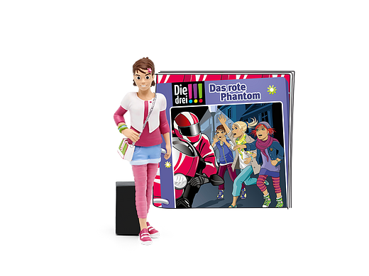 Tonie Figures The Three !!! The Red Phantom Audio Figure for Toniebox