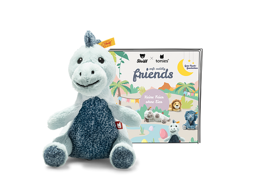 Figurine audio Steiff Soft Cuddly Friends Joshi T-Rex pour Toniebox
