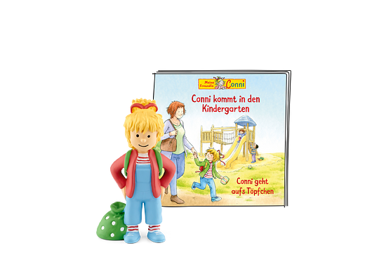 Figurine audio Tonie Conni va à la maternelle/Conni va sur le pot pour Toniebox