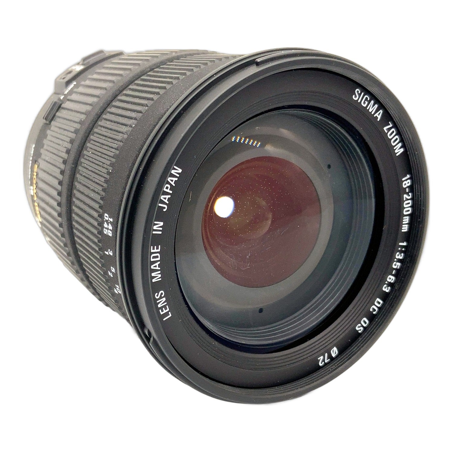 Sigma Zoom DC OS 18-200mm 1:3.5-6.3 AF Autofokus Zoomobjektiv (Sigma AF) Pilz!