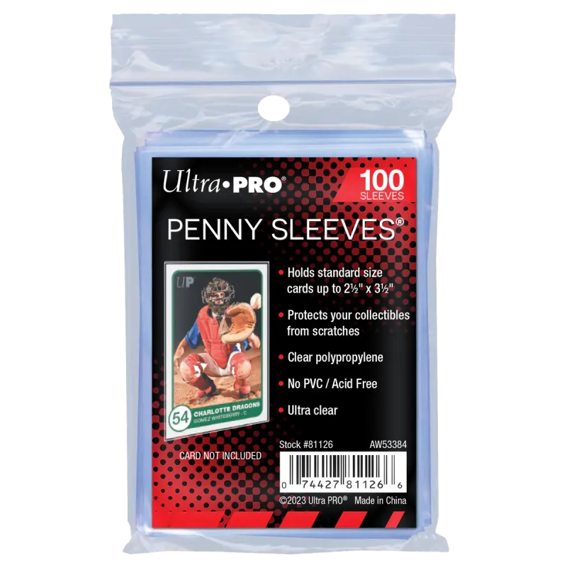 Ultra Pro - Soft Card Sleeves (Pack of 100) Penny Standard Sleeves