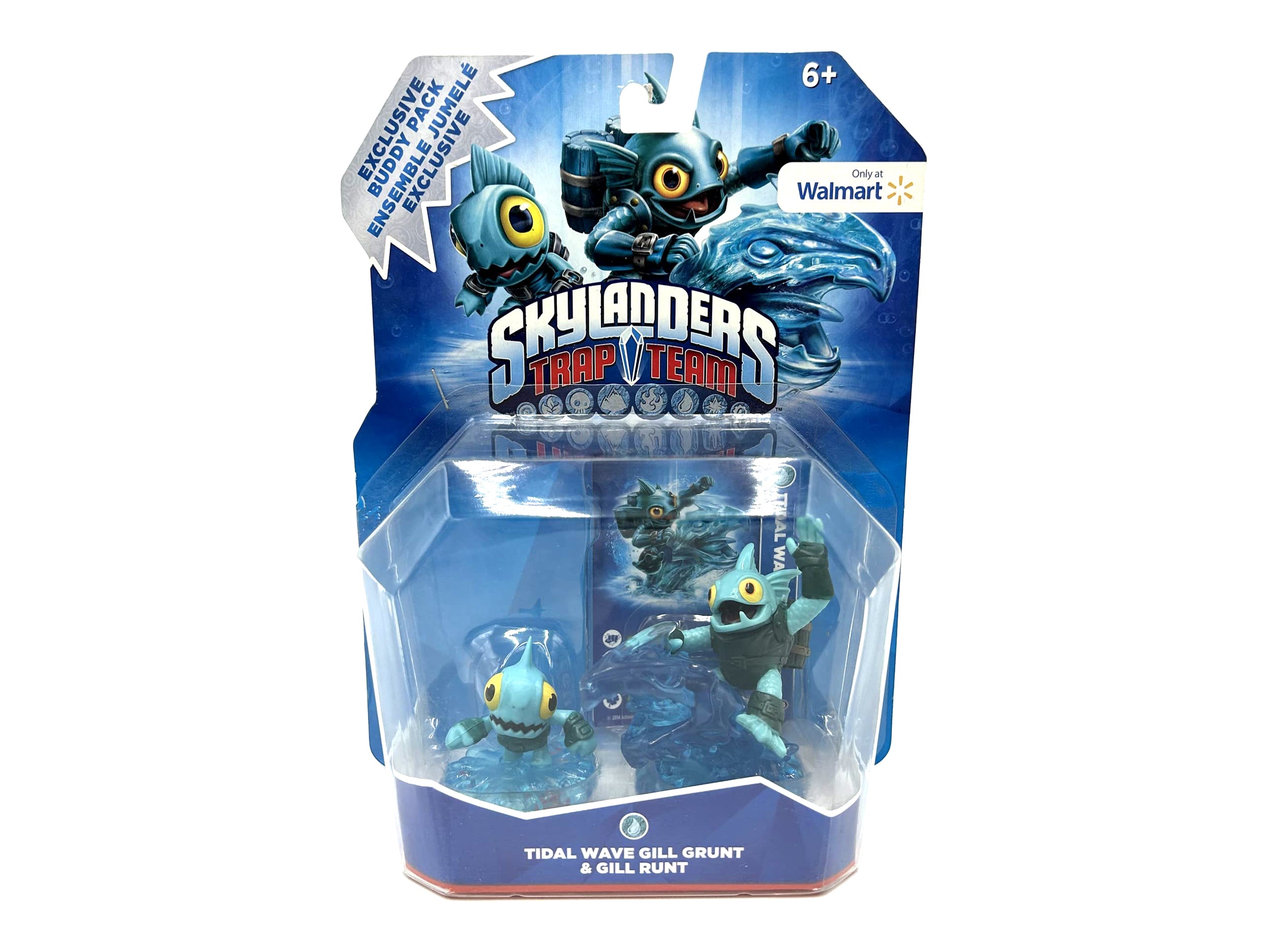 Skylanders Trap Team Tidal Wave Gill Grunt &amp; Gill Runt Duo Pack Édition Walmart
