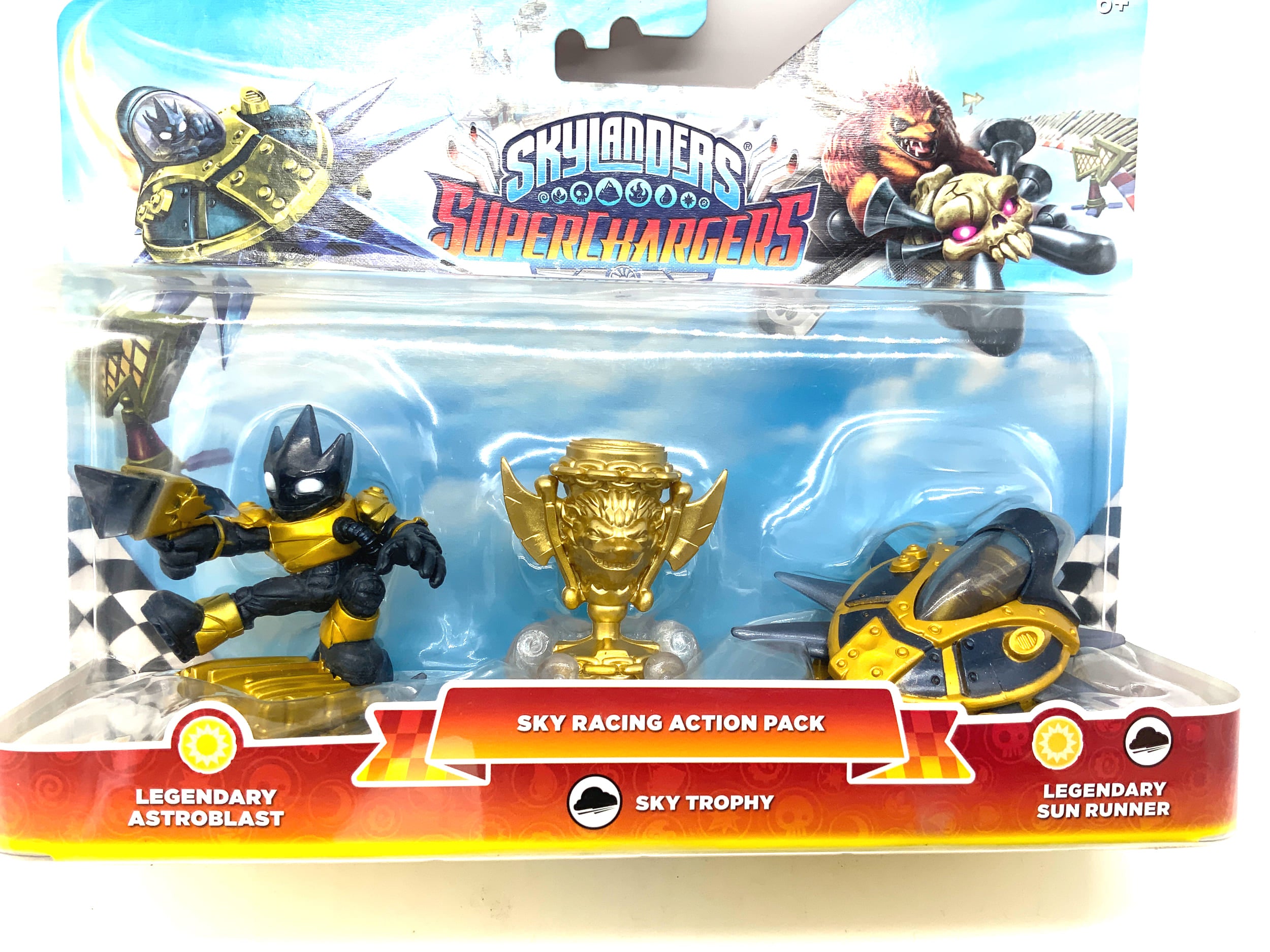 Skylanders Superchargers Legendary Sky Racing Action Pack Astroblast  in OVP
