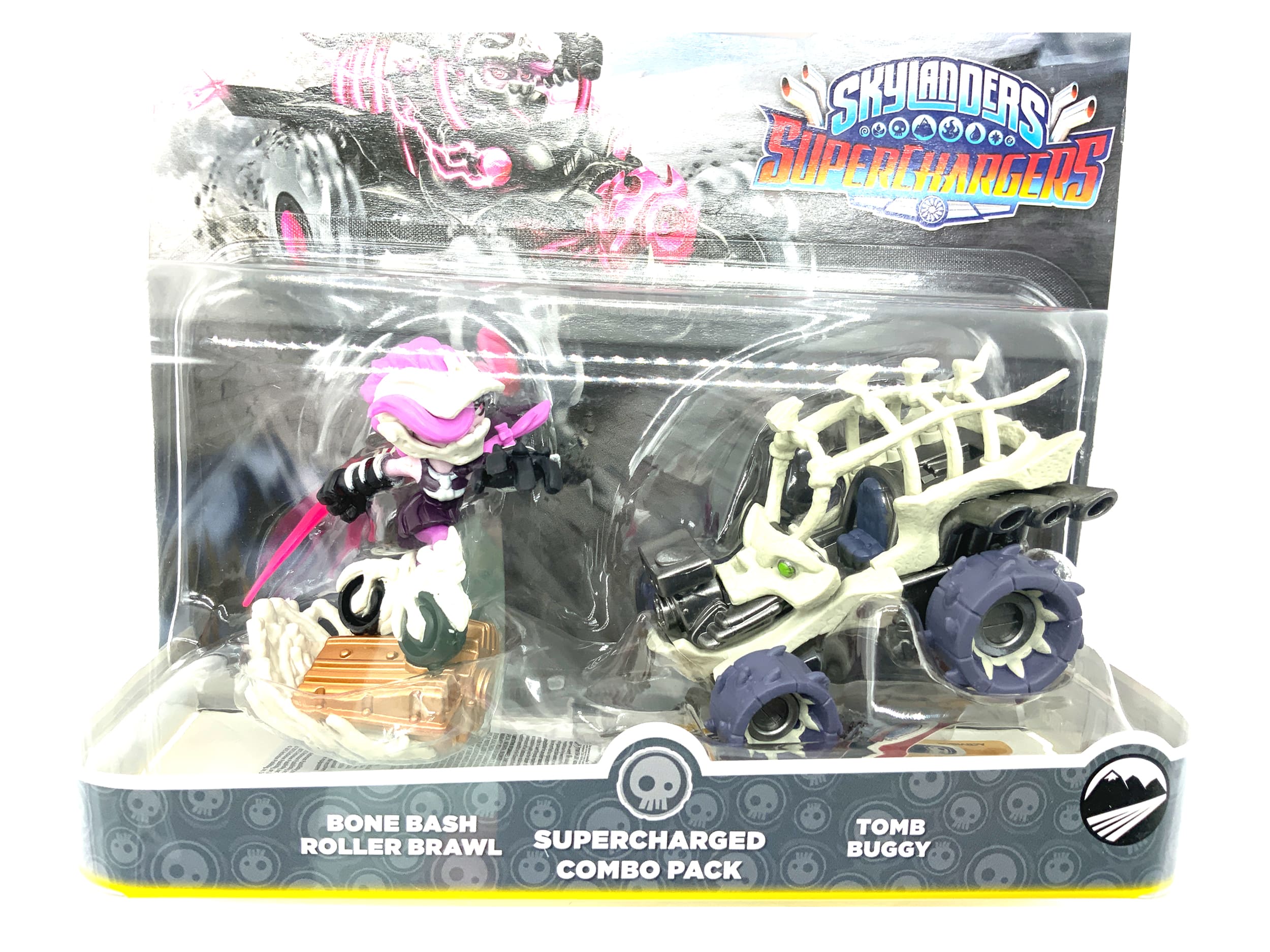 Skylanders Superchargers Supercharged Combo Pack Bone Bash Roller Brawl in OVP