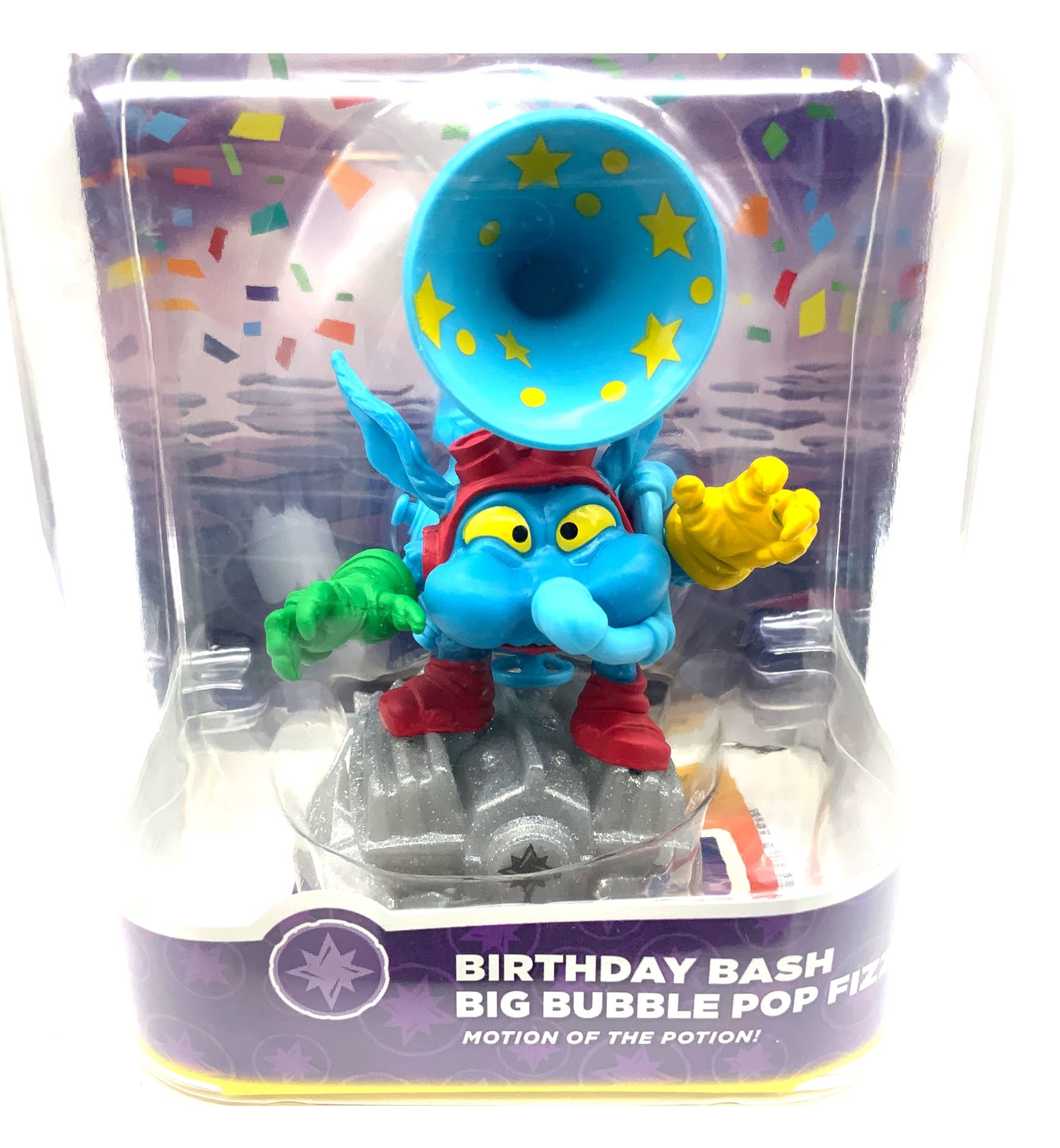 Skylanders Superchargers Birthday Bash Big Bubble Pop Fizz in OVP
