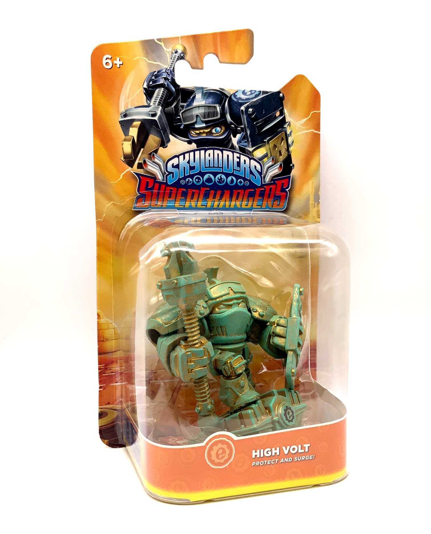Skylanders Superchargers High Volt Copper Patina Chase Variante in OVP