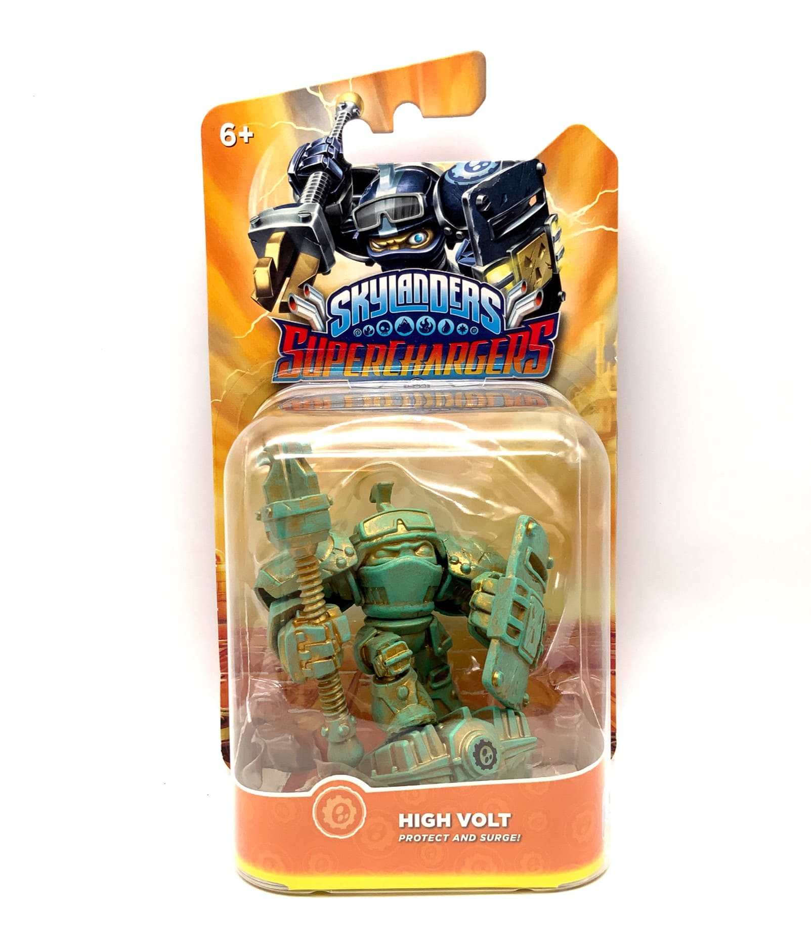 Skylanders Superchargers High Volt Copper Patina Chase Variante in OVP