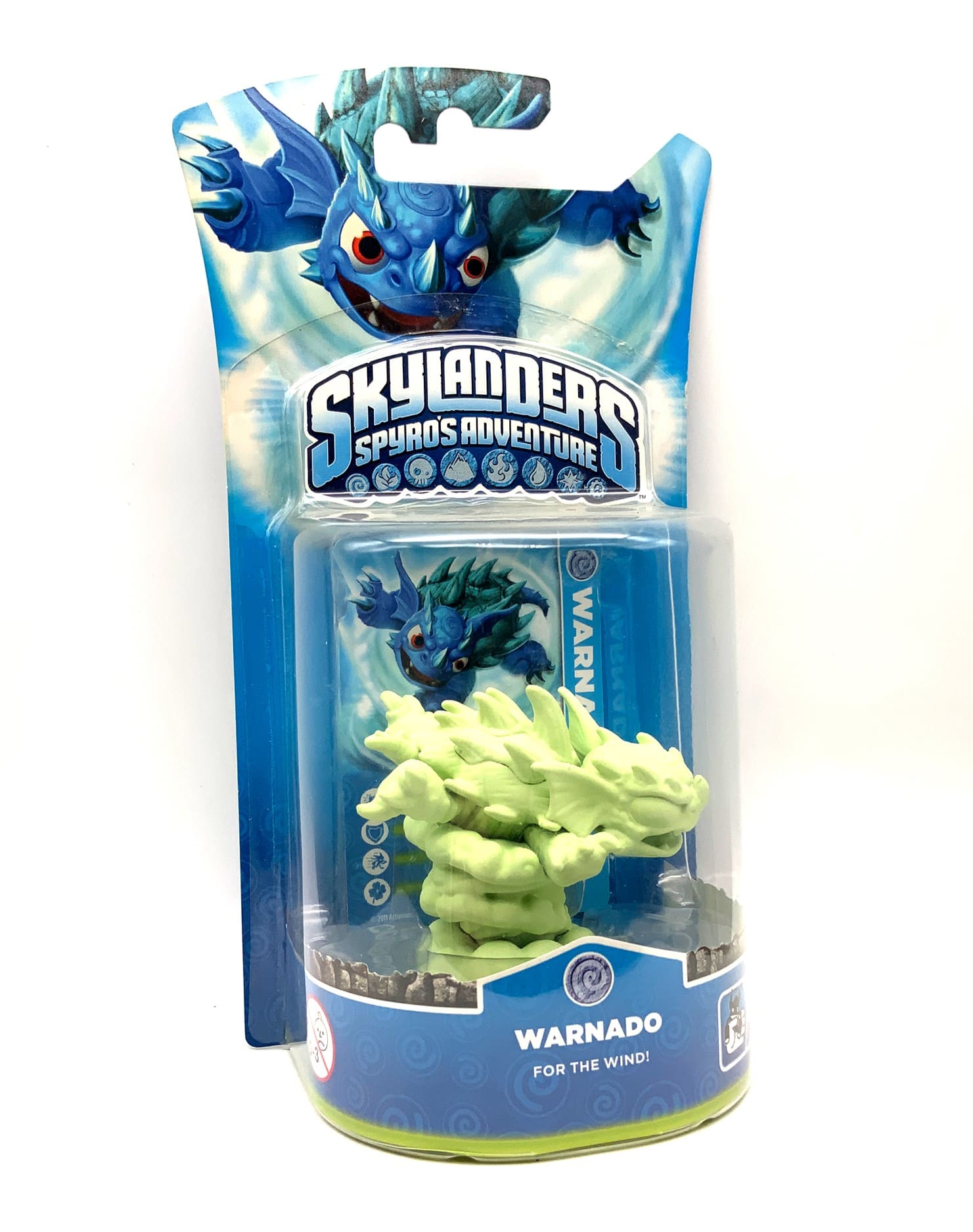 Skylanders Spyros Adventure Warnado Glow in the Dark Chase OVP (geklebt)