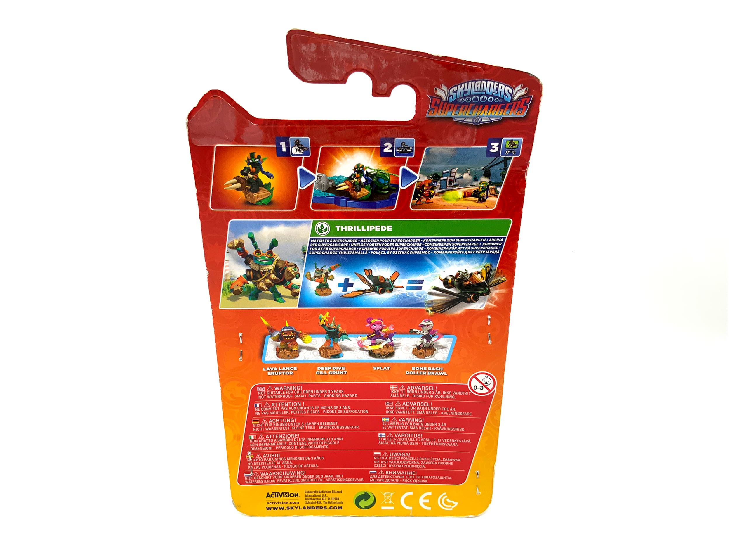 Skylanders Superchargers Figur Thrillipede in OVP