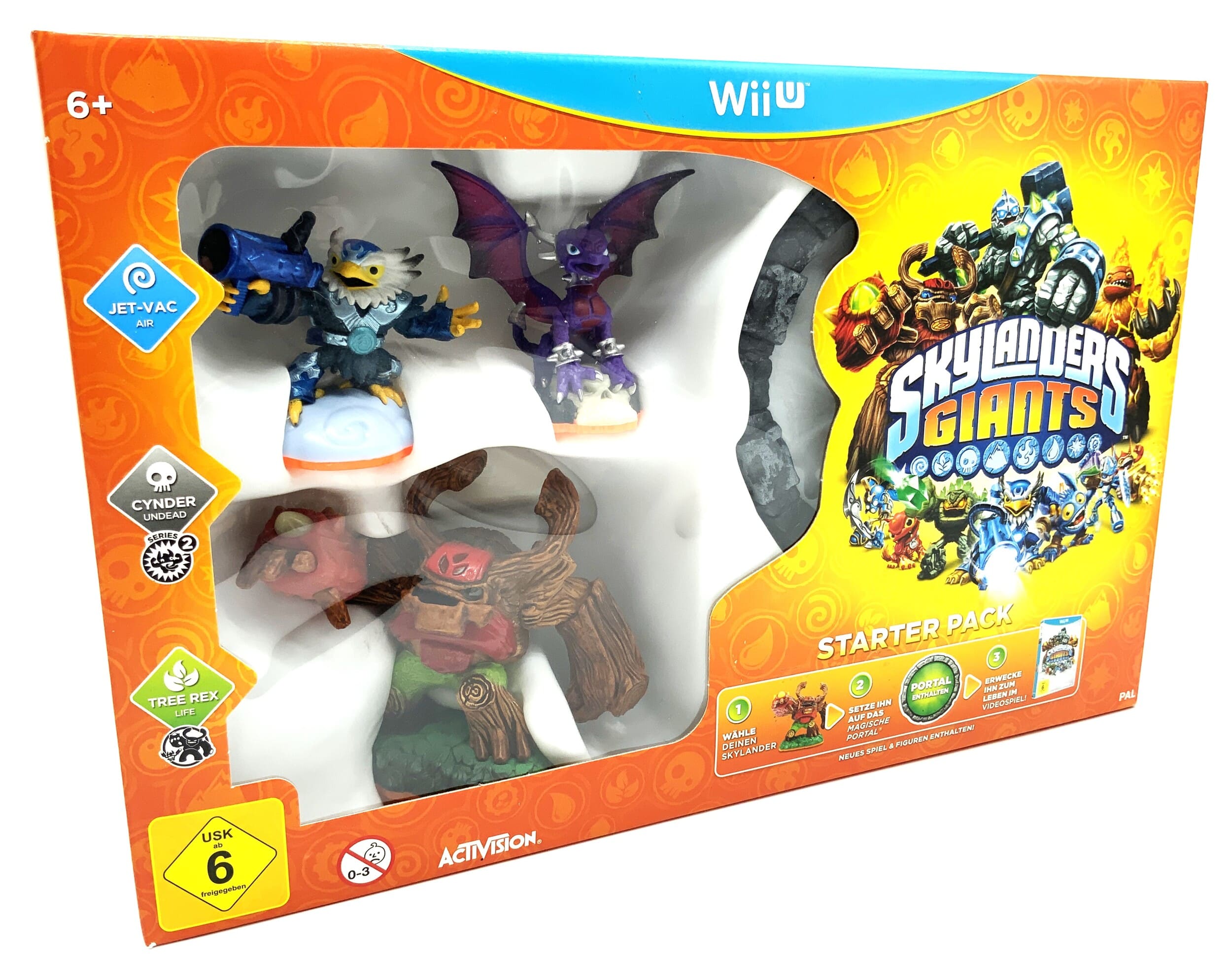 Skylanders Giants Starterset für Nintendo Wii u starter Pack