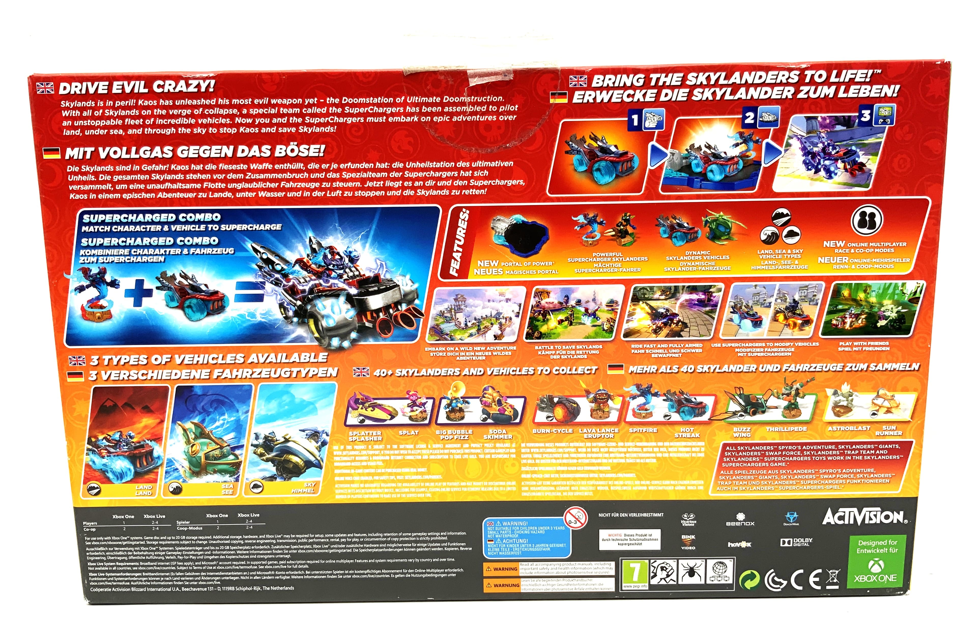 Pack de démarrage Skylanders Superchargers pour Xbox One