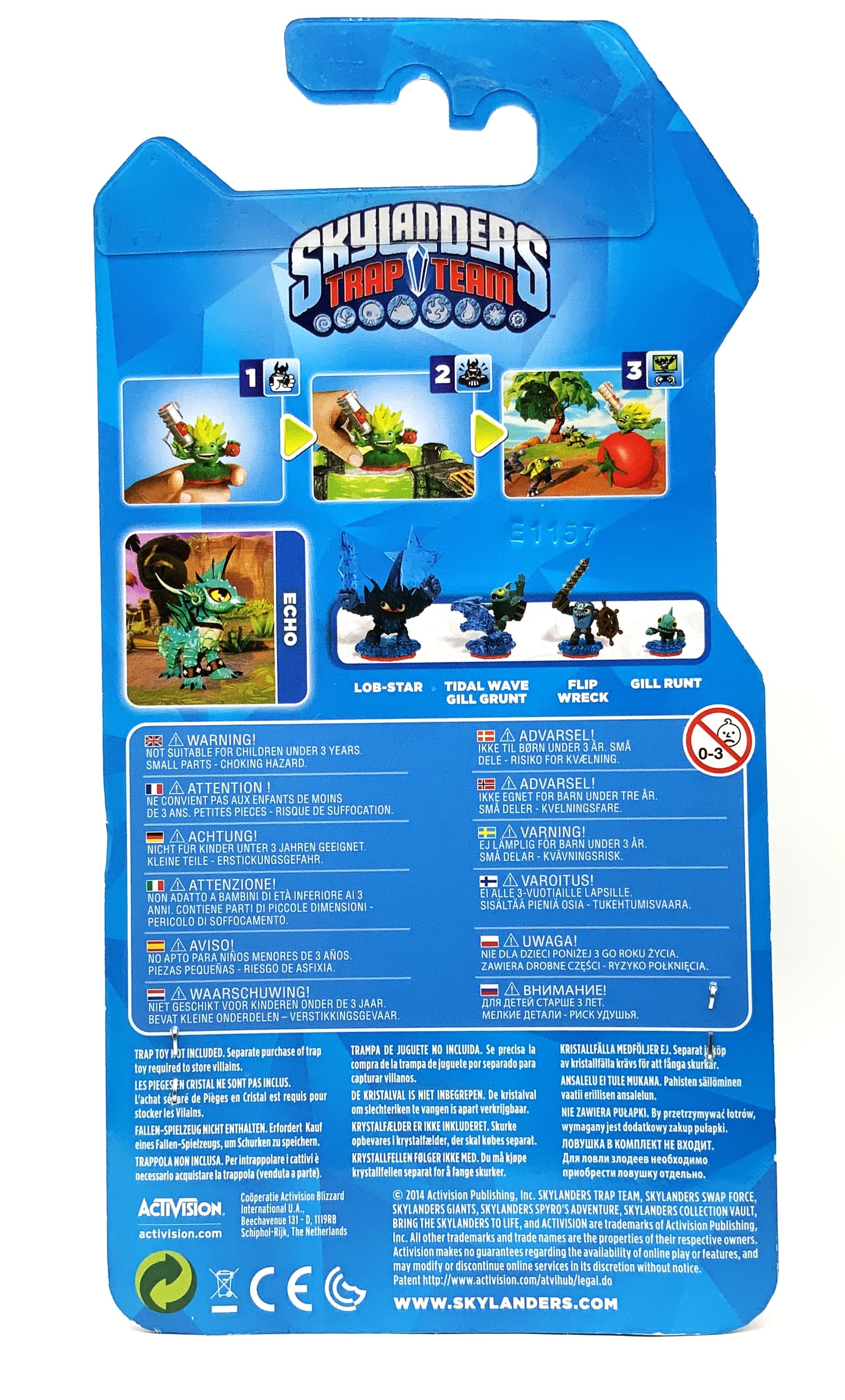 Skylanders Trap Team Figur Echo in Originalverpackung OVP