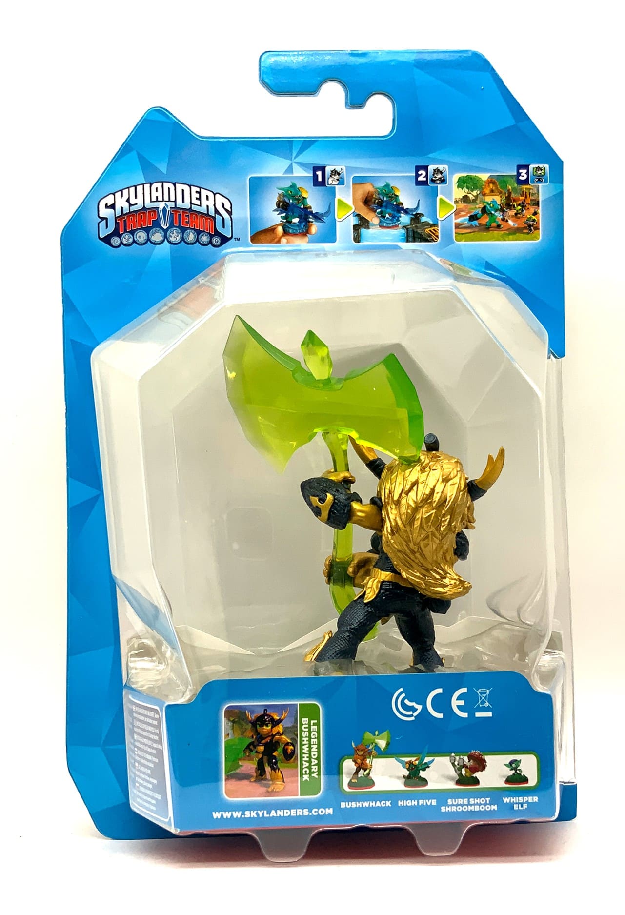 Skylanders Trap Team Legendary Bushwhack in OVP