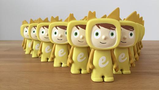 Tonie Figures Creative Tonie Yellow with E Hearing Figure for Toniebox
