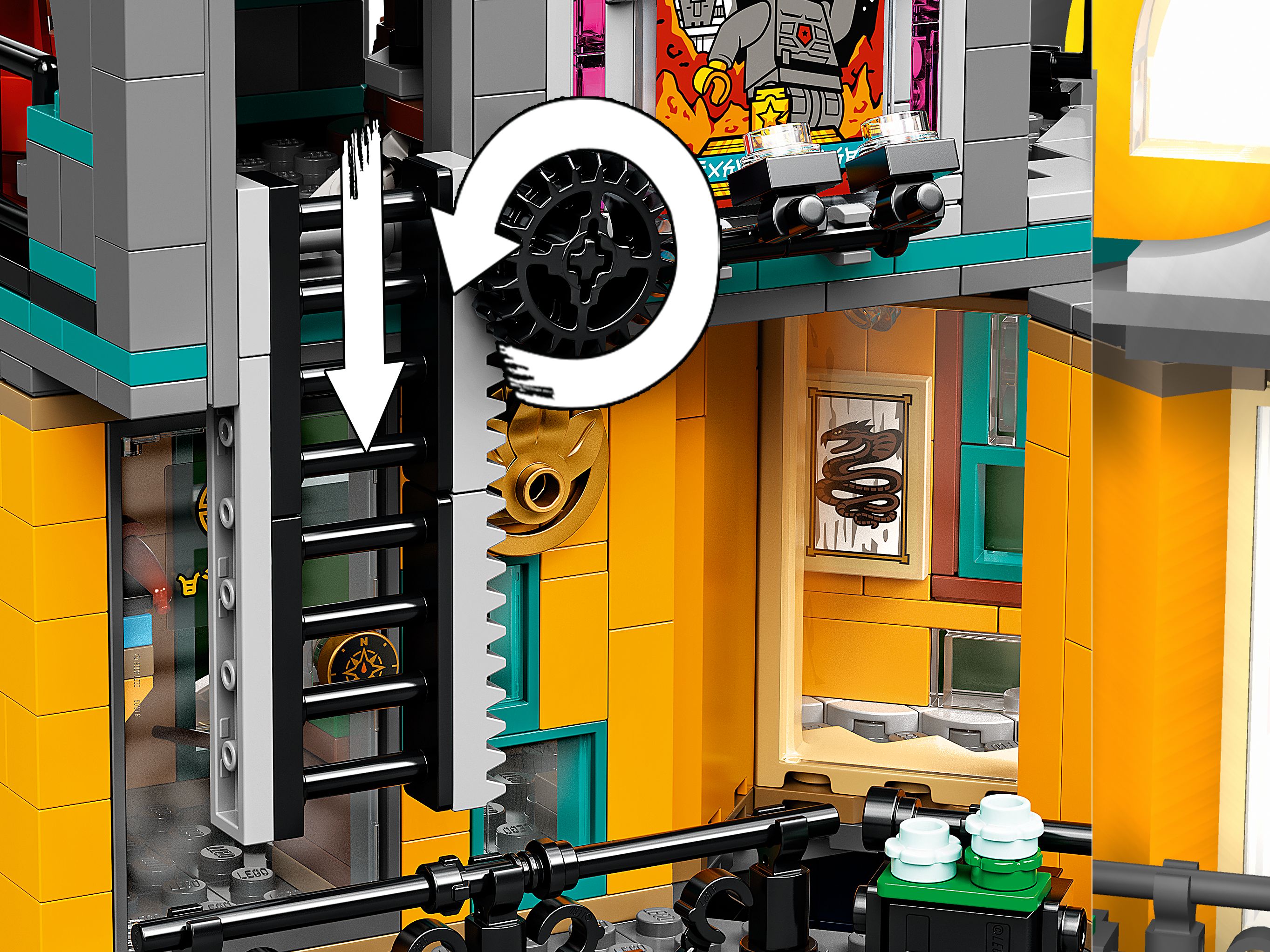 LEGO Ninjago 71741 Les jardins de NINJAGO® City